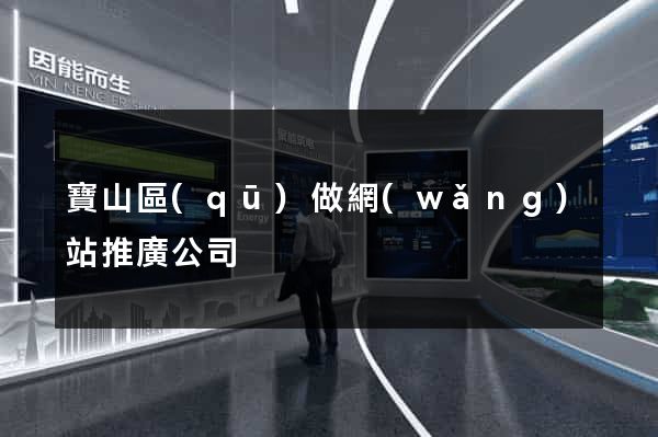 寶山區(qū)做網(wǎng)站推廣公司