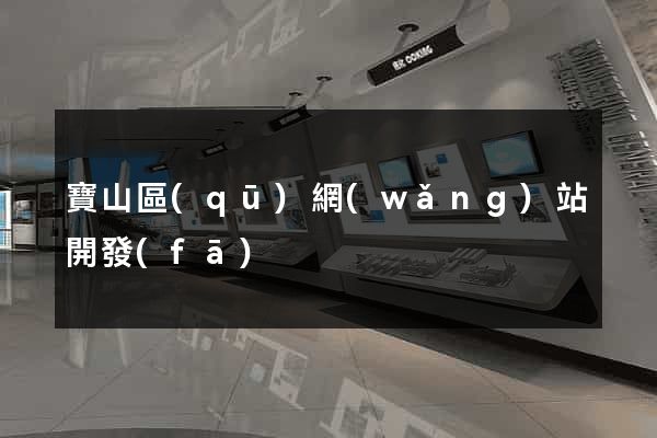 寶山區(qū)網(wǎng)站開發(fā)