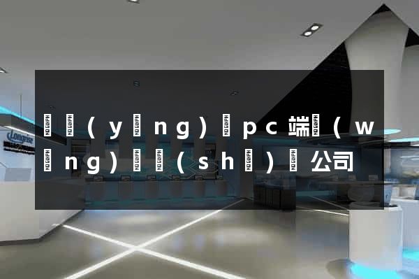 寶應(yīng)縣pc端網(wǎng)頁設(shè)計公司