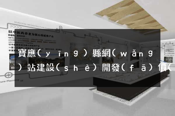 寶應(yīng)縣網(wǎng)站建設(shè)開發(fā)價(jià)格