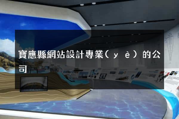 寶應縣網站設計專業(yè)的公司