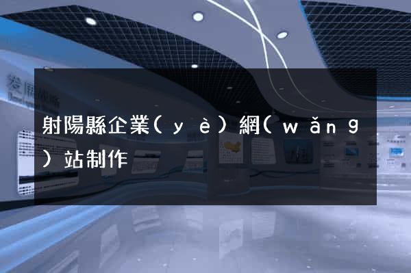 射陽縣企業(yè)網(wǎng)站制作
