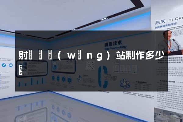 射陽縣網(wǎng)站制作多少錢