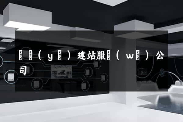 專業(yè)建站服務(wù)公司