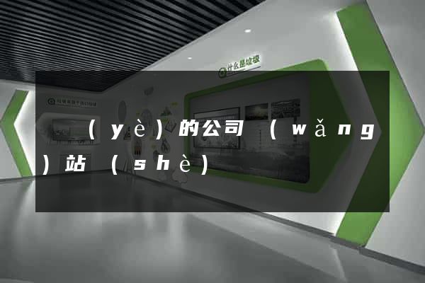 專業(yè)的公司網(wǎng)站設(shè)計