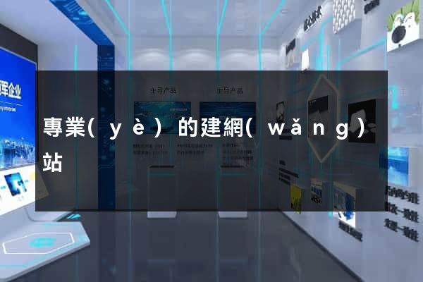 專業(yè)的建網(wǎng)站