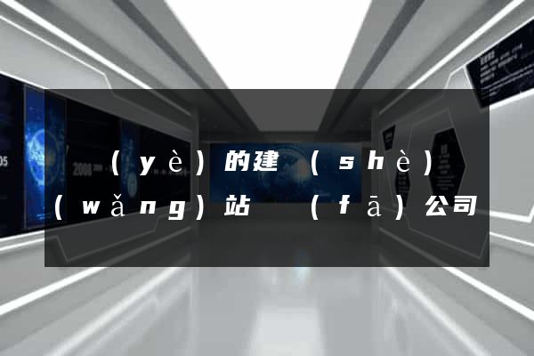 專業(yè)的建設(shè)網(wǎng)站開發(fā)公司
