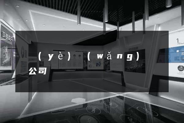 專業(yè)網(wǎng)頁設計公司