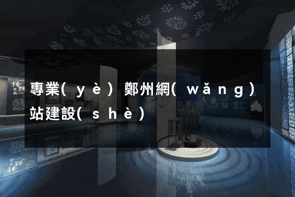 專業(yè)鄭州網(wǎng)站建設(shè)