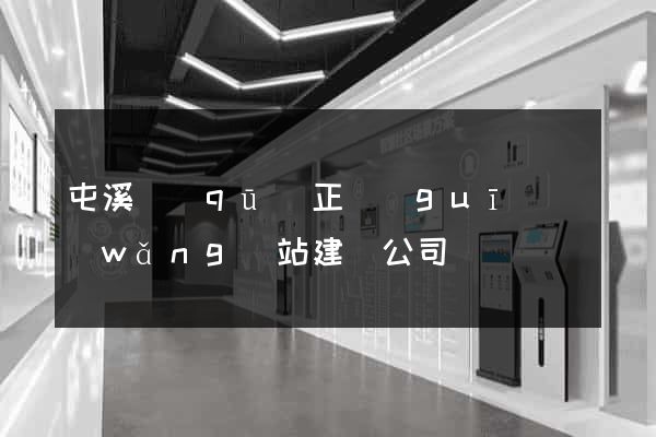 屯溪區(qū)正規(guī)網(wǎng)站建設公司
