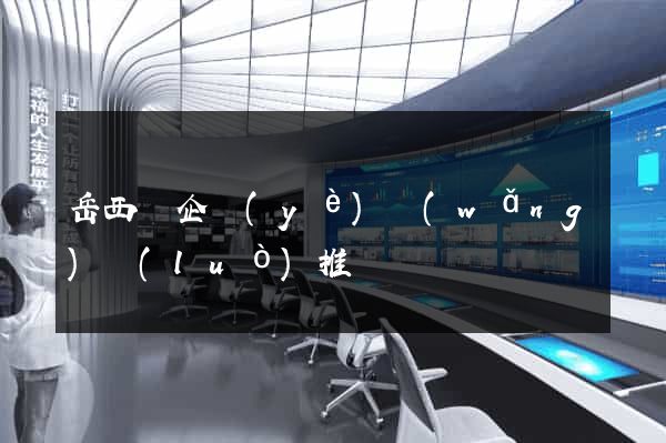 岳西縣企業(yè)網(wǎng)絡(luò)推廣
