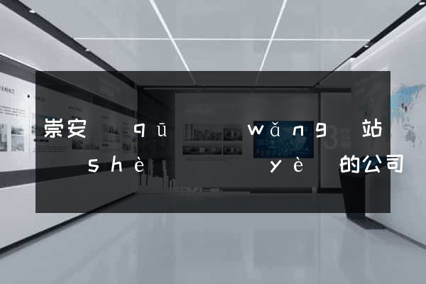 崇安區(qū)網(wǎng)站設(shè)計專業(yè)的公司