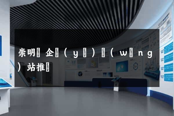 崇明縣企業(yè)網(wǎng)站推廣