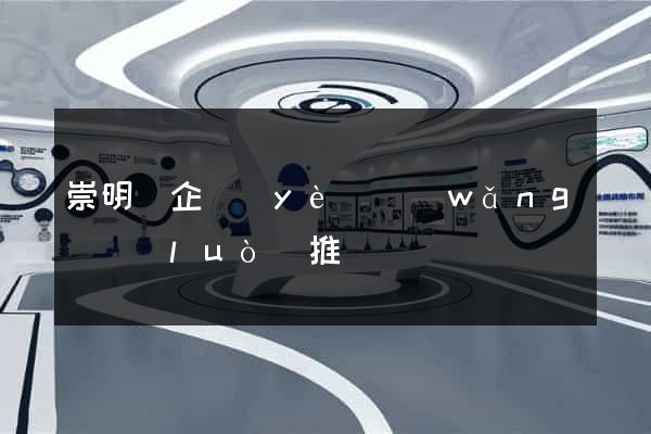 崇明縣企業(yè)網(wǎng)絡(luò)推廣