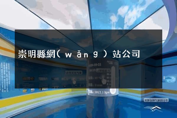 崇明縣網(wǎng)站公司