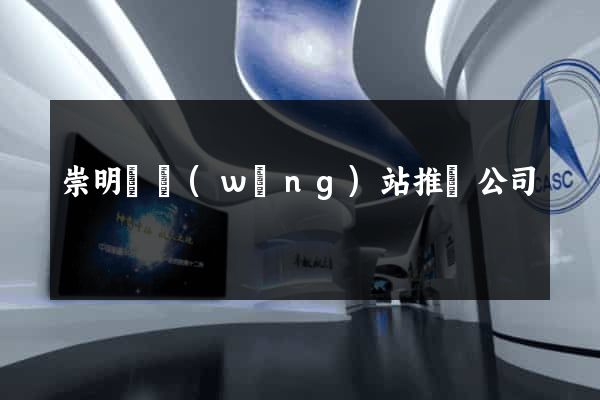 崇明縣網(wǎng)站推廣公司