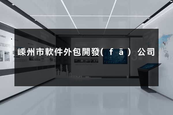 嵊州市軟件外包開發(fā)公司