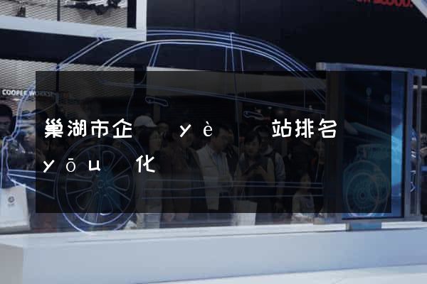 巢湖市企業(yè)網站排名優(yōu)化
