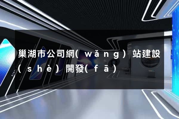 巢湖市公司網(wǎng)站建設(shè)開發(fā)