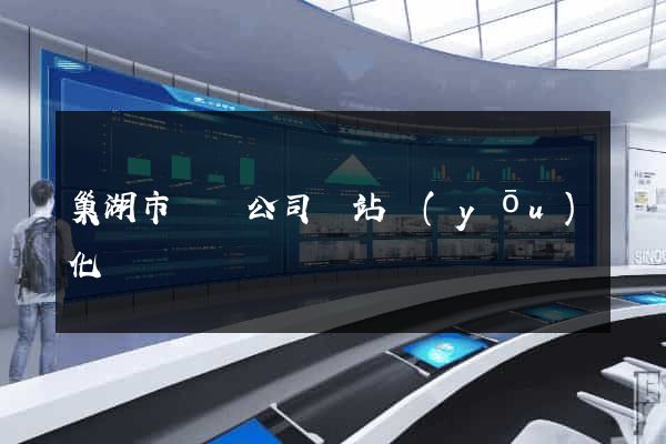 巢湖市設計公司網站優(yōu)化