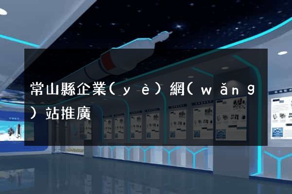 常山縣企業(yè)網(wǎng)站推廣