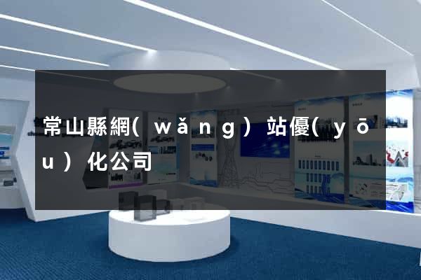 常山縣網(wǎng)站優(yōu)化公司