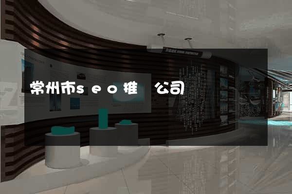 常州市seo推廣公司