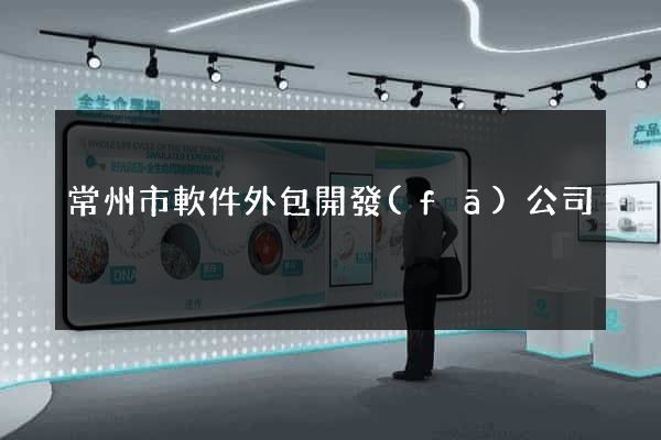 常州市軟件外包開發(fā)公司