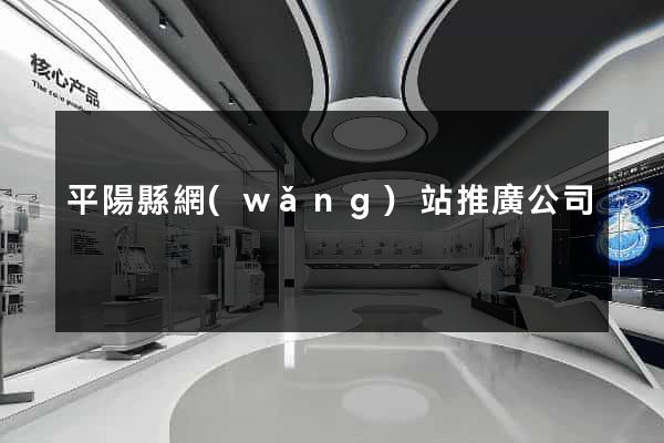 平陽縣網(wǎng)站推廣公司