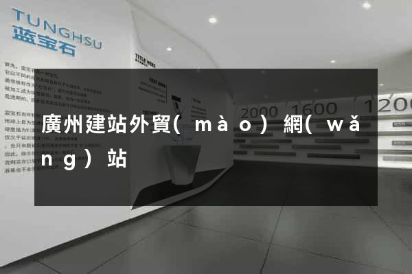 廣州建站外貿(mào)網(wǎng)站