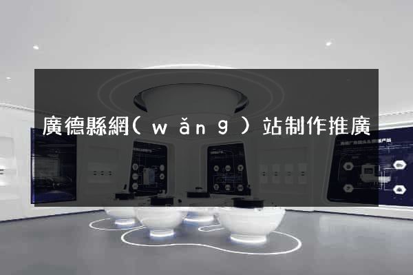 廣德縣網(wǎng)站制作推廣