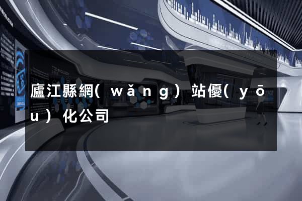 廬江縣網(wǎng)站優(yōu)化公司