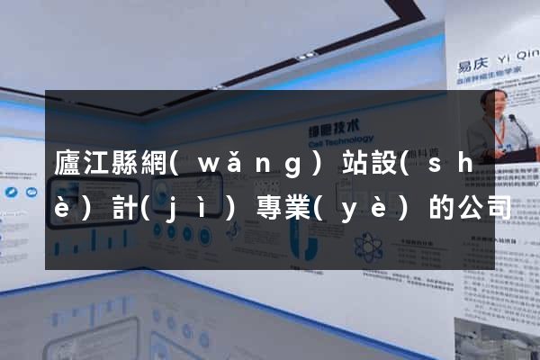 廬江縣網(wǎng)站設(shè)計(jì)專業(yè)的公司