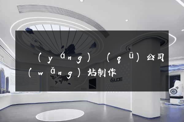 廬陽(yáng)區(qū)公司網(wǎng)站制作