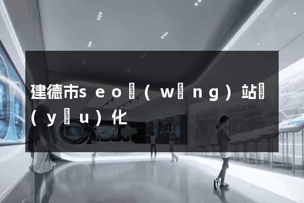 建德市seo網(wǎng)站優(yōu)化