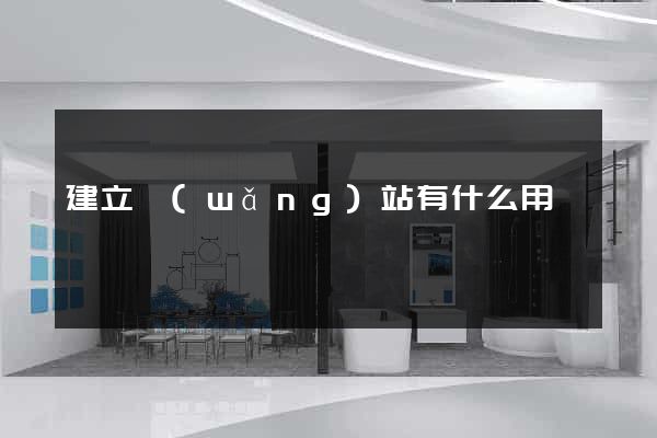 建立網(wǎng)站有什么用