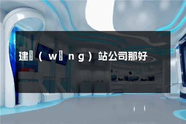 建網(wǎng)站公司那好