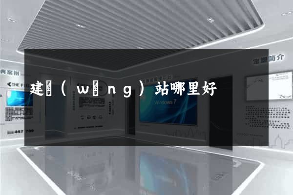 建網(wǎng)站哪里好
