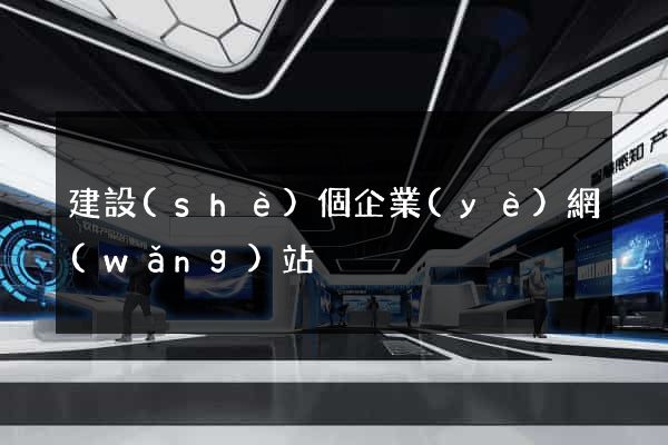建設(shè)個企業(yè)網(wǎng)站