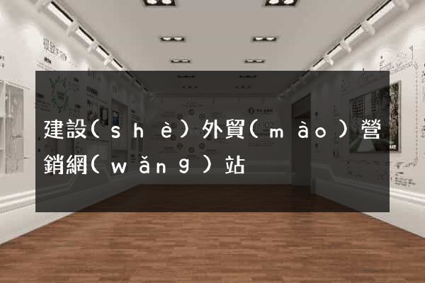 建設(shè)外貿(mào)營銷網(wǎng)站