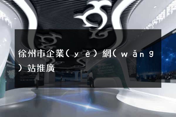 徐州市企業(yè)網(wǎng)站推廣