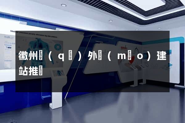 徽州區(qū)外貿(mào)建站推廣