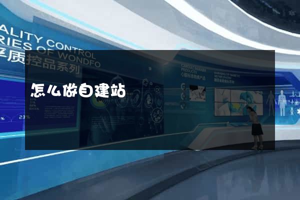 怎么做自建站