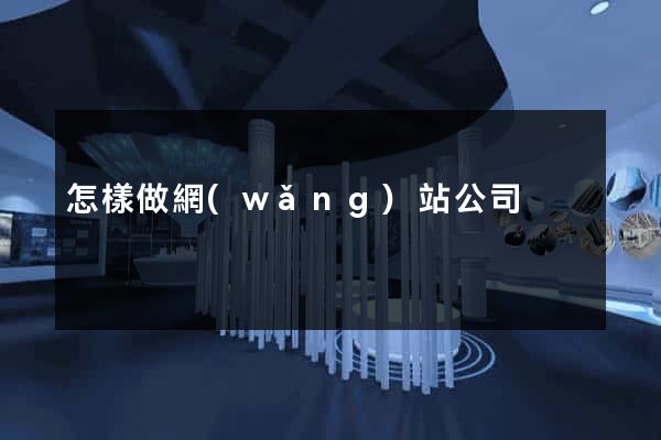 怎樣做網(wǎng)站公司