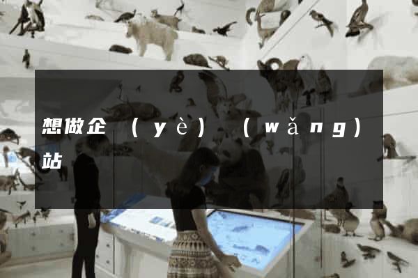 想做企業(yè)網(wǎng)站