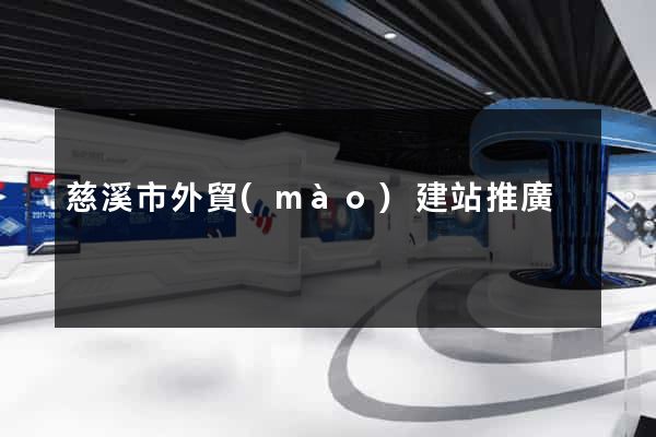 慈溪市外貿(mào)建站推廣