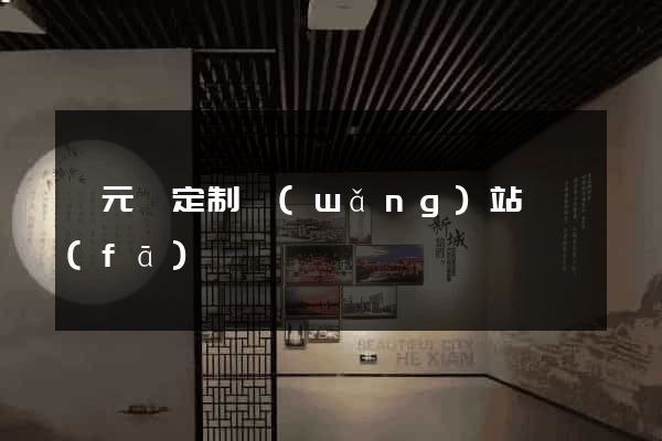 慶元縣定制網(wǎng)站開發(fā)