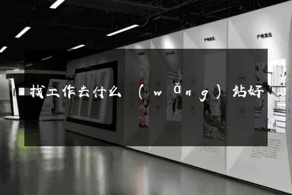 找工作去什么網(wǎng)站好