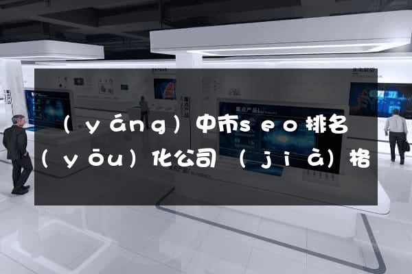 揚(yáng)中市seo排名優(yōu)化公司價(jià)格