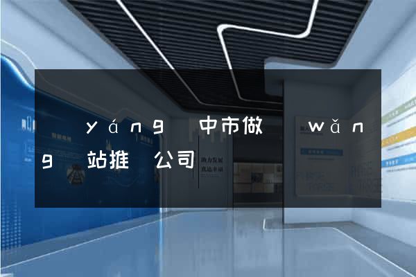揚(yáng)中市做網(wǎng)站推廣公司